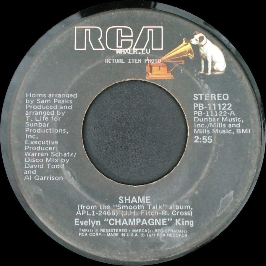 Evelyn "Champagne" King - Shame / Dancin' Dancin' Dancin' side A