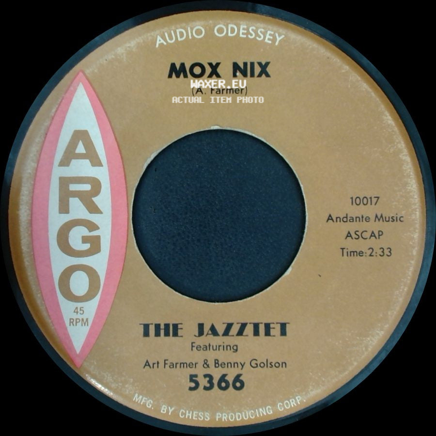 The Jazztet - Mox Nix / Killer Joe side A