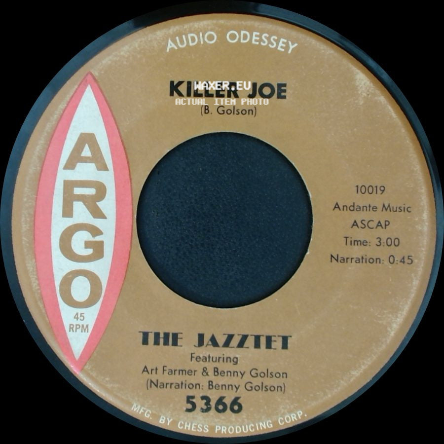 The Jazztet - Mox Nix / Killer Joe side B