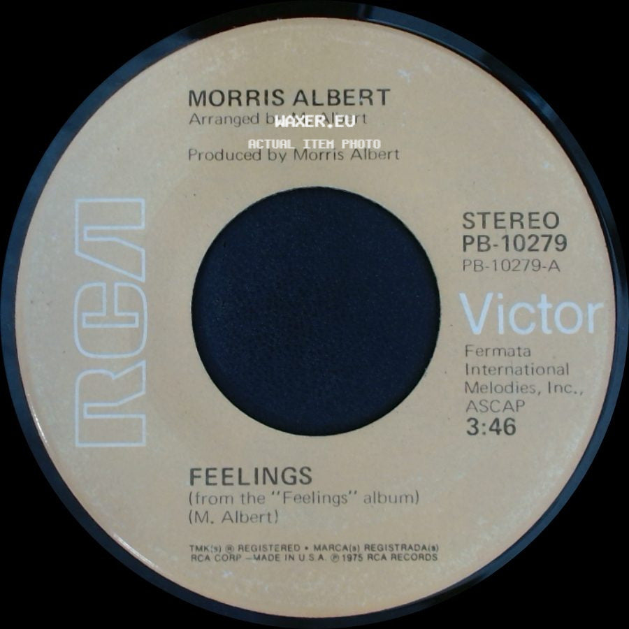 Morris Albert - This World Today Is A Mess / Feelings side B