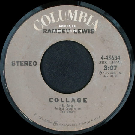 Ramsey Lewis - Slipping Into Darkness / Collage side B