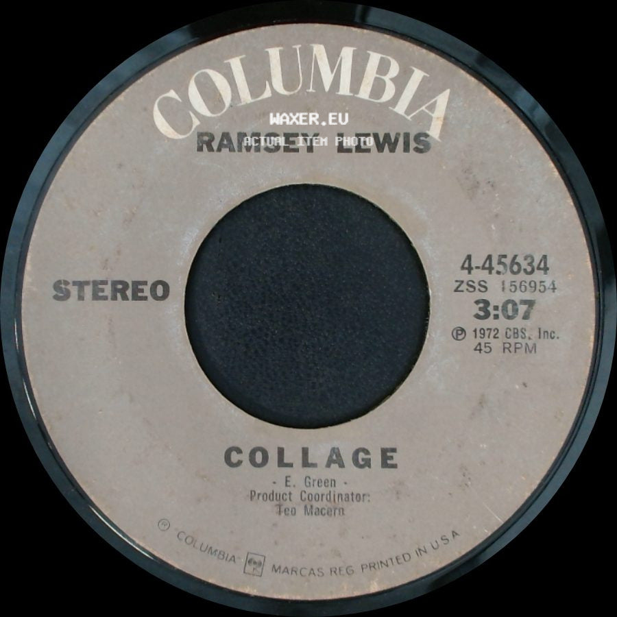 Ramsey Lewis - Slipping Into Darkness / Collage side B