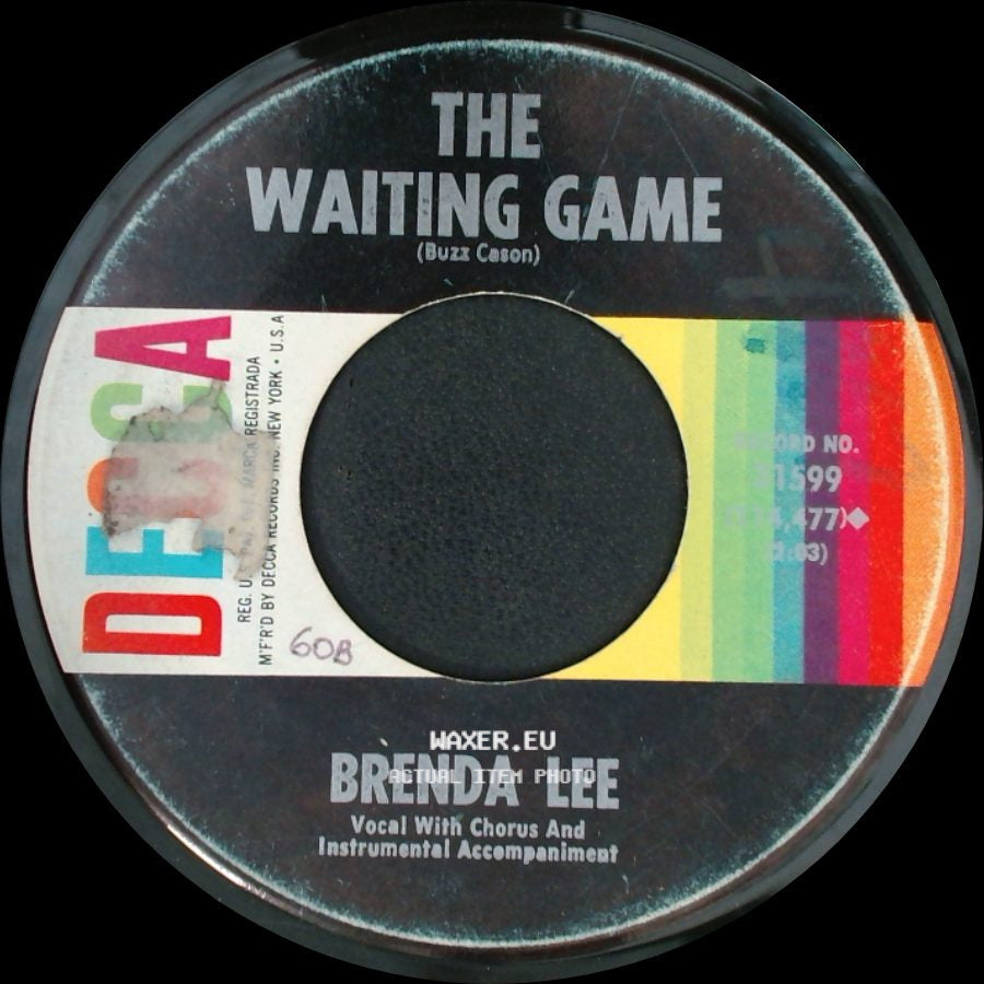 Brenda Lee - The Waiting Game / Think side A