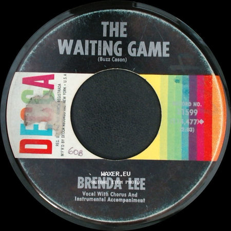 Brenda Lee - The Waiting Game / Think side A