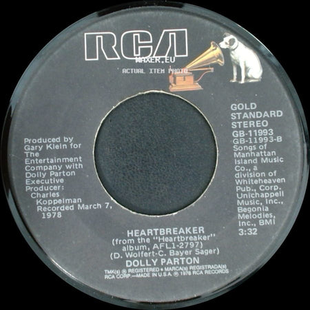 Dolly Parton - Heartbreaker / Baby I'm Burnin' side A