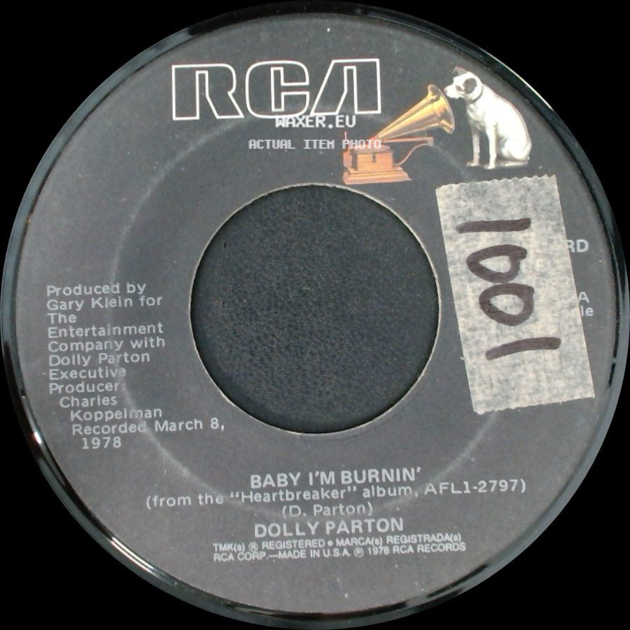 Dolly Parton - Heartbreaker / Baby I'm Burnin' side B