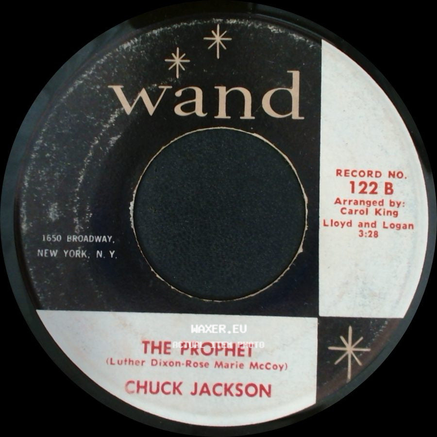 Chuck Jackson - The Prophet / Any Day Now (My Wild Beautiful Bird) side A