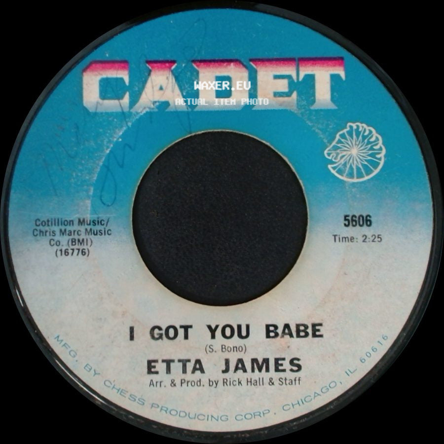 Etta James - I Got You Babe / I Worship The Ground You Walk On side A