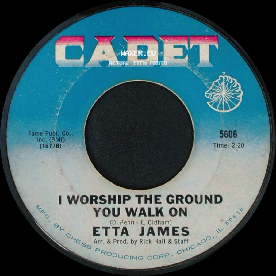 Etta James - I Got You Babe / I Worship The Ground You Walk On side B