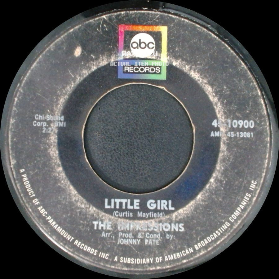 The Impressions / The Empressions - You Always Hurt Me / Little Girl side B