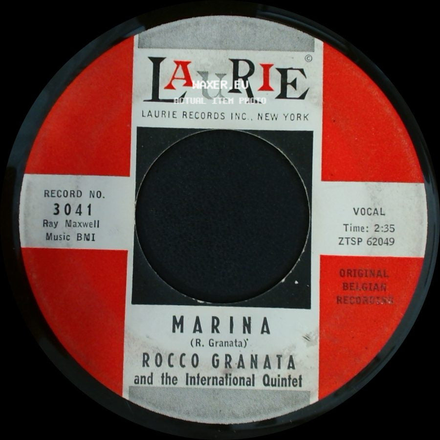 Rocco Granata And The International Quintet - Marina / Manuela side A