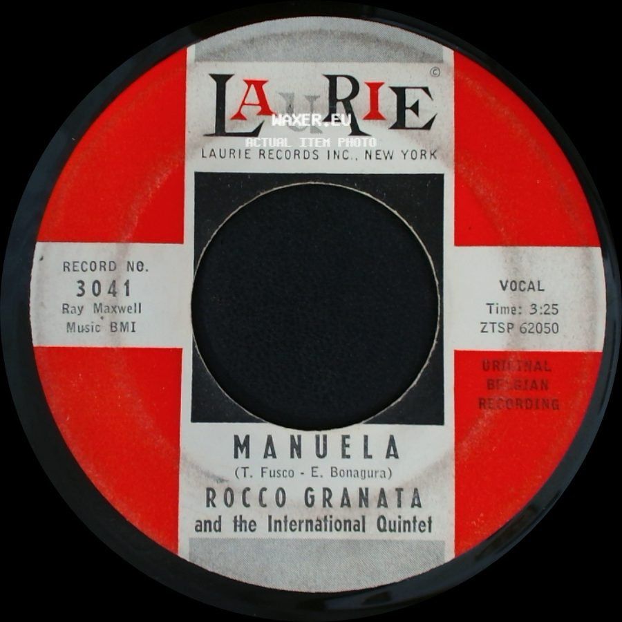 Rocco Granata And The International Quintet - Marina / Manuela side B