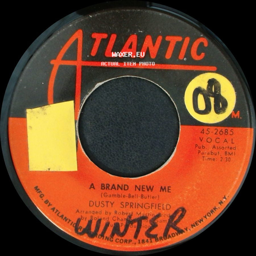 Dusty Springfield - Bad Case Of The Blues / A Brand New Me side B