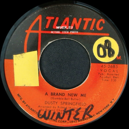 Dusty Springfield - Bad Case Of The Blues / A Brand New Me side B