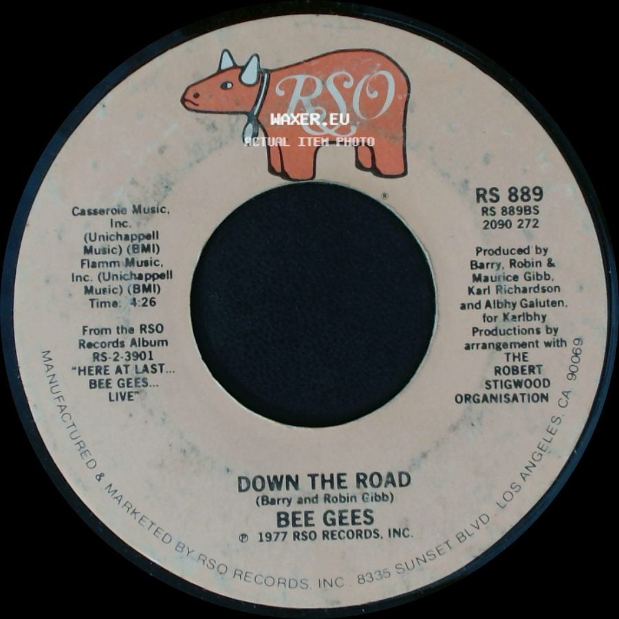 Bee Gees - Down The Road / Night Fever side A