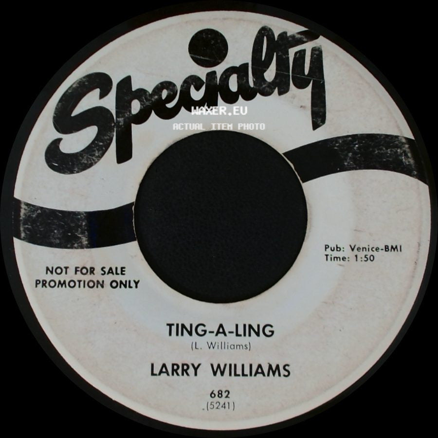 Larry Williams - Little School Girl / Ting-A-Ling side B