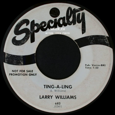 Larry Williams - Little School Girl / Ting-A-Ling side B