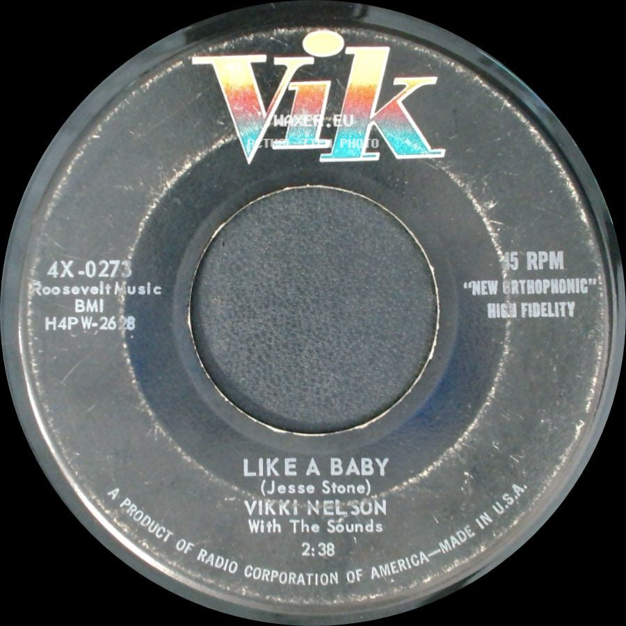 Vikki Nelson - I Was A Fool For Leaving / Like A Baby side B