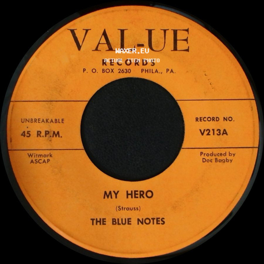 The Blue Notes - My Hero / A Good Woman side A