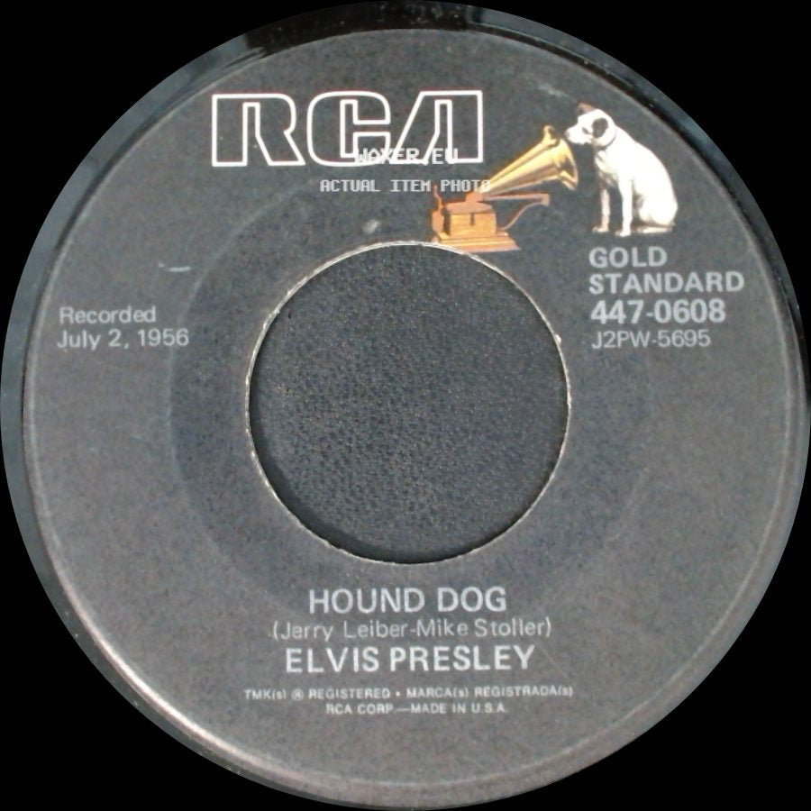 Elvis Presley - Don't Be Cruel / Hound Dog side B