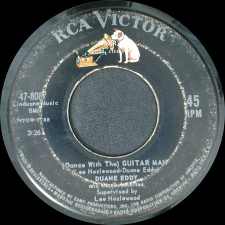 Duane Eddy - Stretchin' Out / (Dance With The) Guitar Man side B