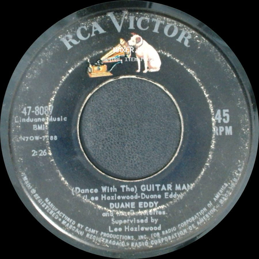 Duane Eddy - Stretchin' Out / (Dance With The) Guitar Man side B