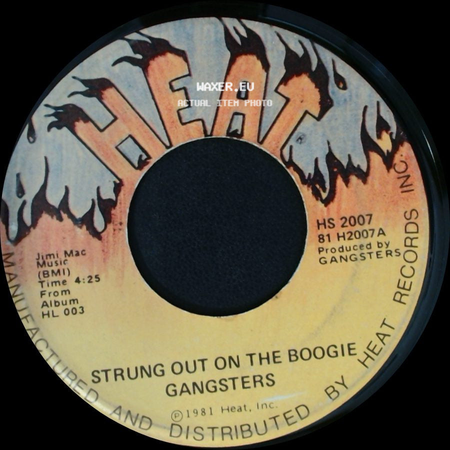 Gangsters - Strung Out On The Boogie / Shake Your Body side A