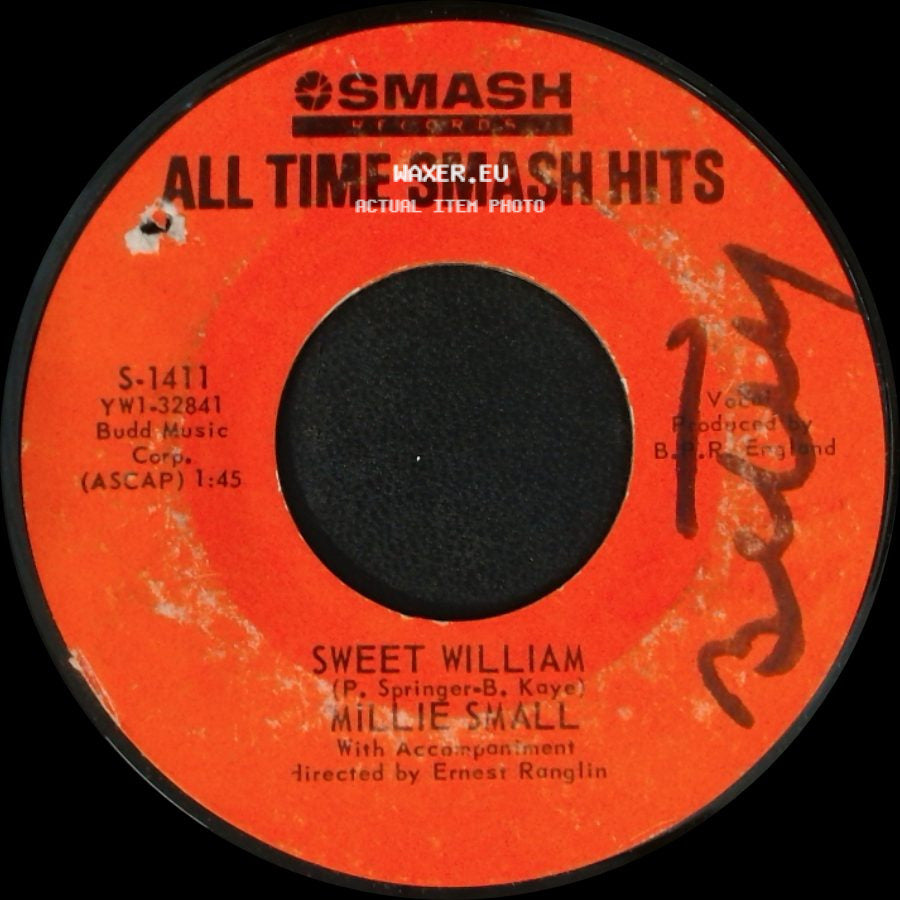 Millie Small - Sweet William / My Boy Lollipop side A