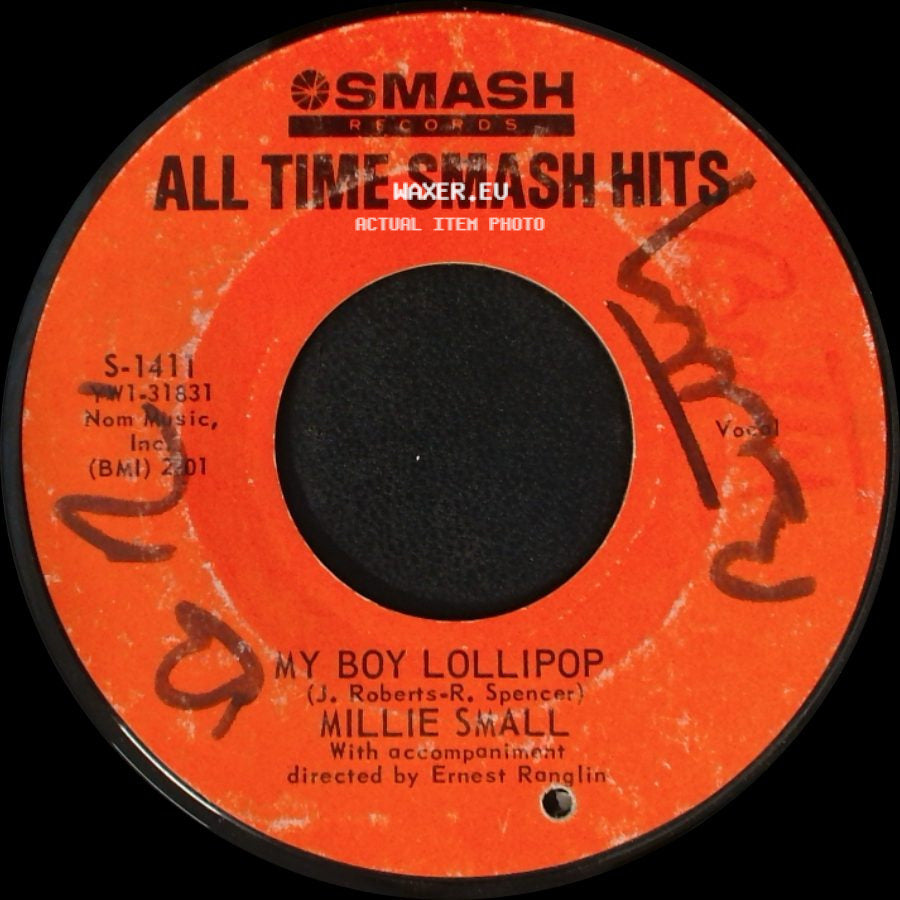 Millie Small - Sweet William / My Boy Lollipop side B