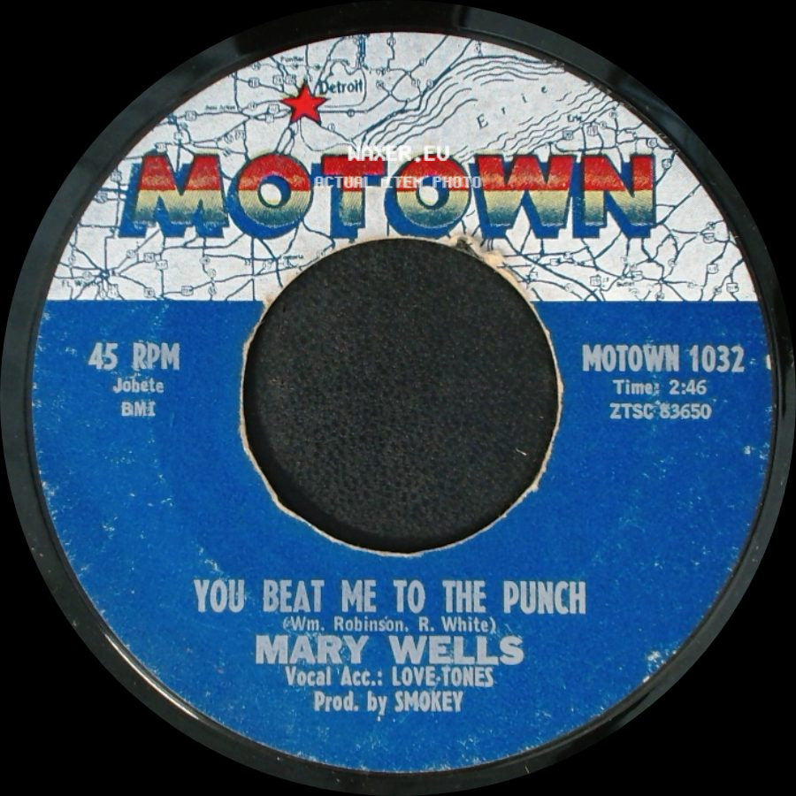 Mary Wells - Old Love (Let's Try It Again) / You Beat Me To The Punch side B