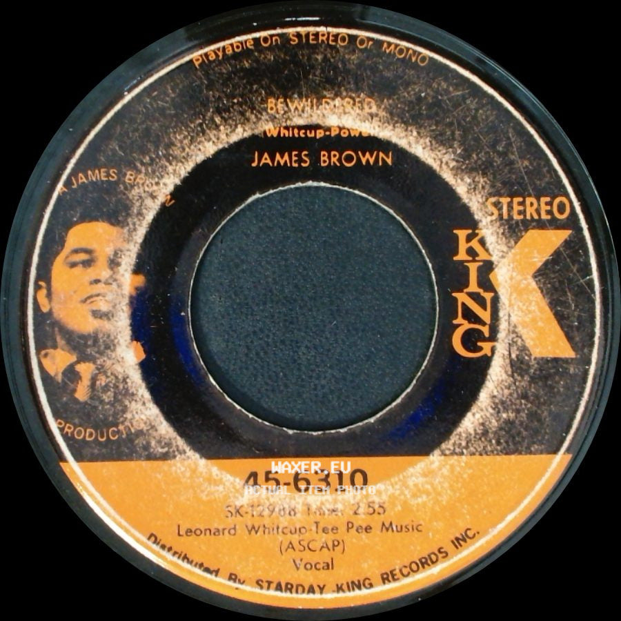 James Brown - Bewildered / Brother Rapp (Part 1) & (Part 2) side A