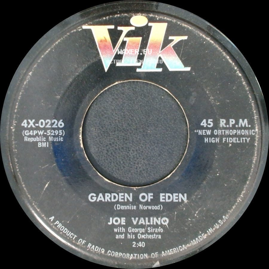 Joe Valino - Garden Of Eden / Caravan side A