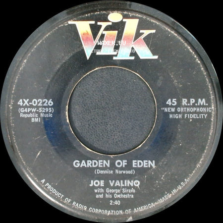Joe Valino - Garden Of Eden / Caravan side A