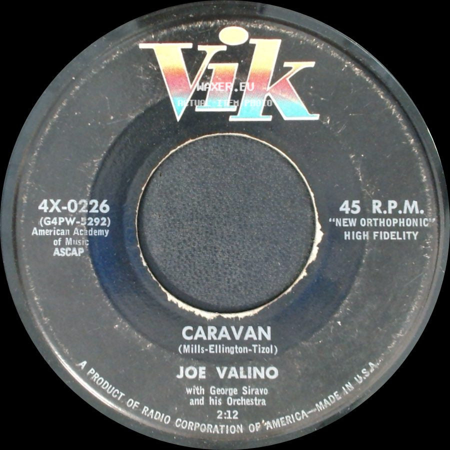 Joe Valino - Garden Of Eden / Caravan side B