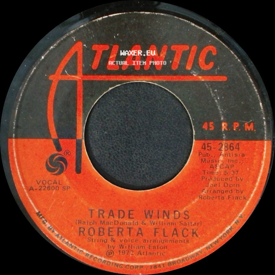 Roberta Flack - Trade Winds / The First Time Ever I Saw Your Face side A