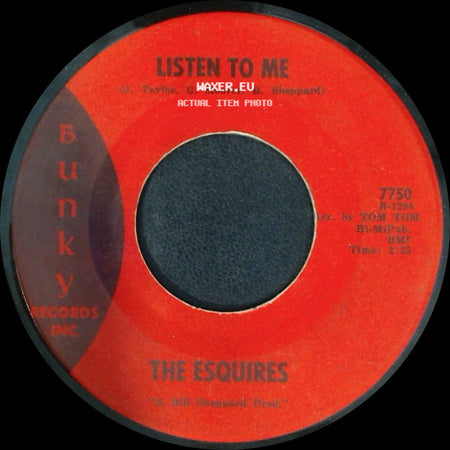 The Esquires - Listen To Me / Get On Up side A