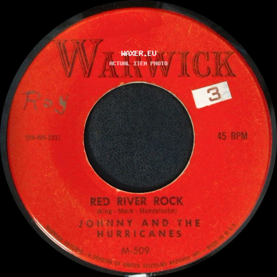 Johnny And The Hurricanes - Buckeye / Red River Rock side B