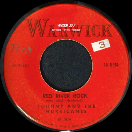 Johnny And The Hurricanes - Buckeye / Red River Rock side B