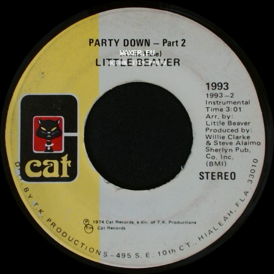 Little Beaver - Party Down - Part 2 / Party Down - Part 1 side A