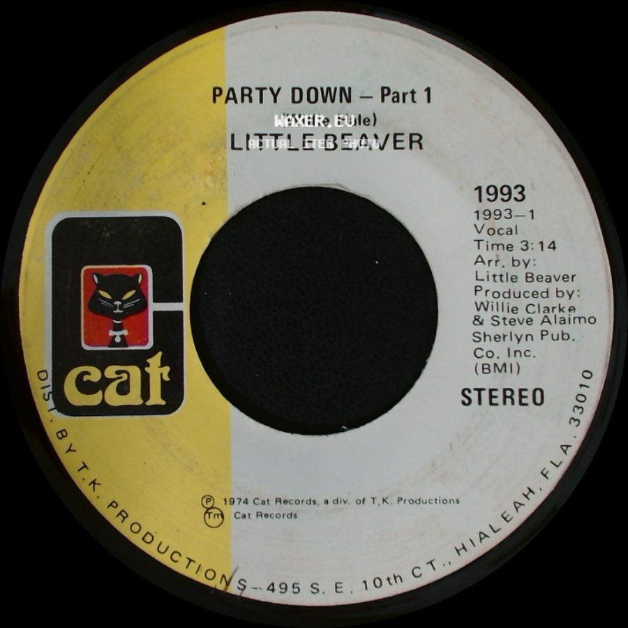 Little Beaver - Party Down - Part 2 / Party Down - Part 1 side B