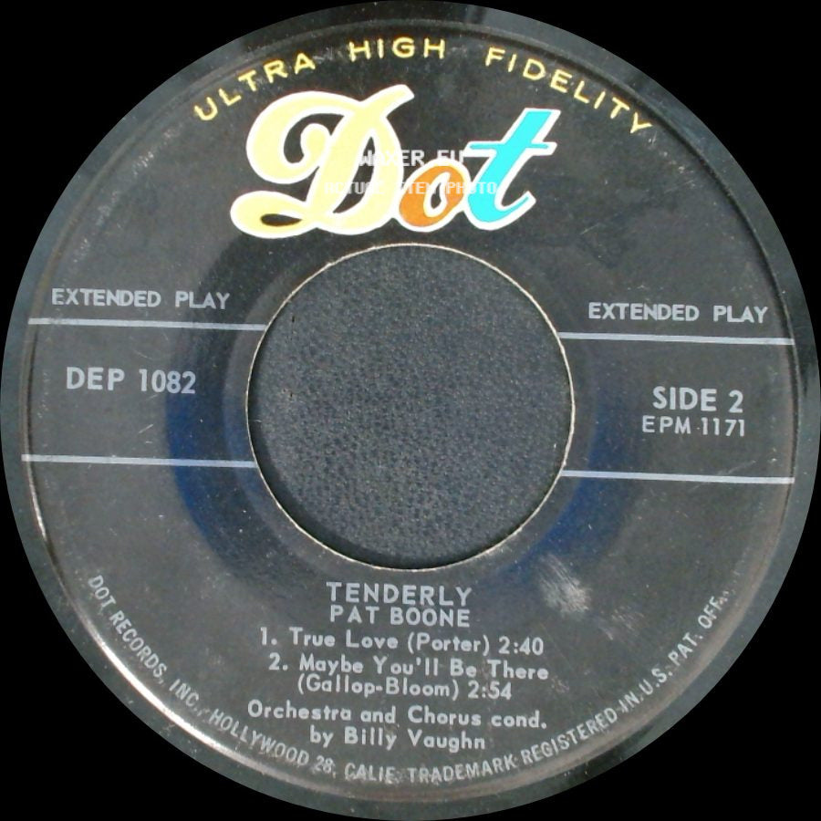 Pat Boone - Tenderly / Tenderly side B