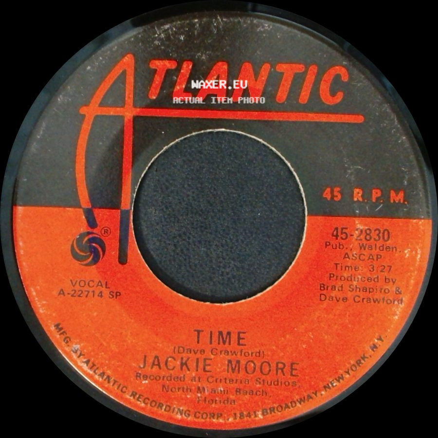 Jackie Moore - Time / Cover Me side A