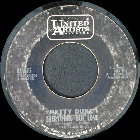 Patty Duke - Everything But Love / Don't Just Stand There side A