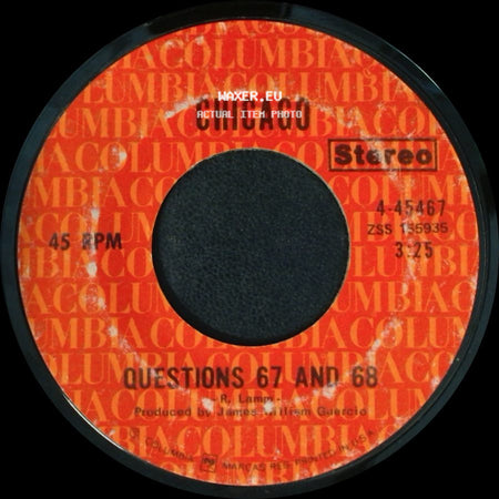 Chicago - Questions 67 And 68 / I'm A Man side A