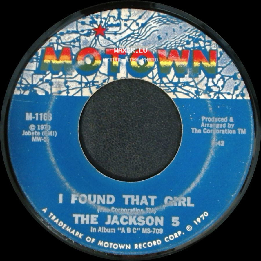 The Jackson 5 - I Found That Girl / The Love You Save side A