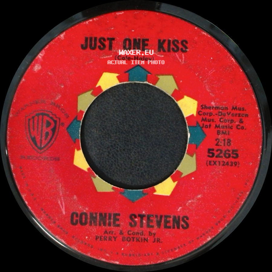 Connie Stevens - Just One Kiss / Why'd You Wanna Make Me Cry side A