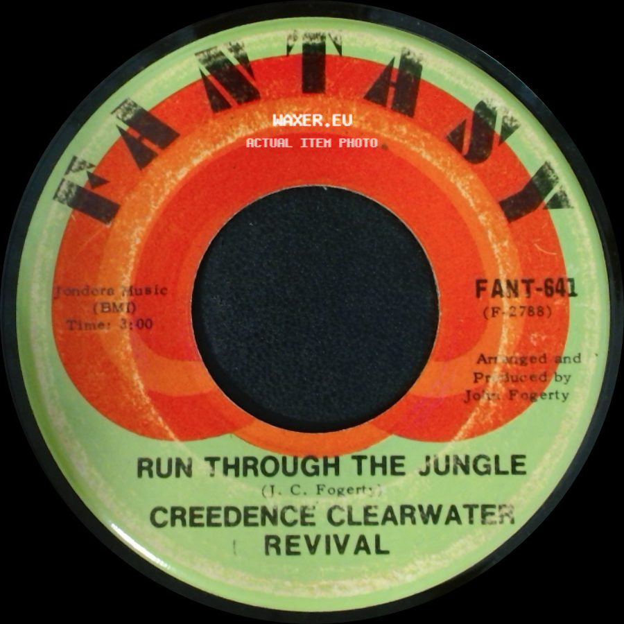 Creedence Clearwater Revival - Run Through The Jungle / Up Around The Bend side A
