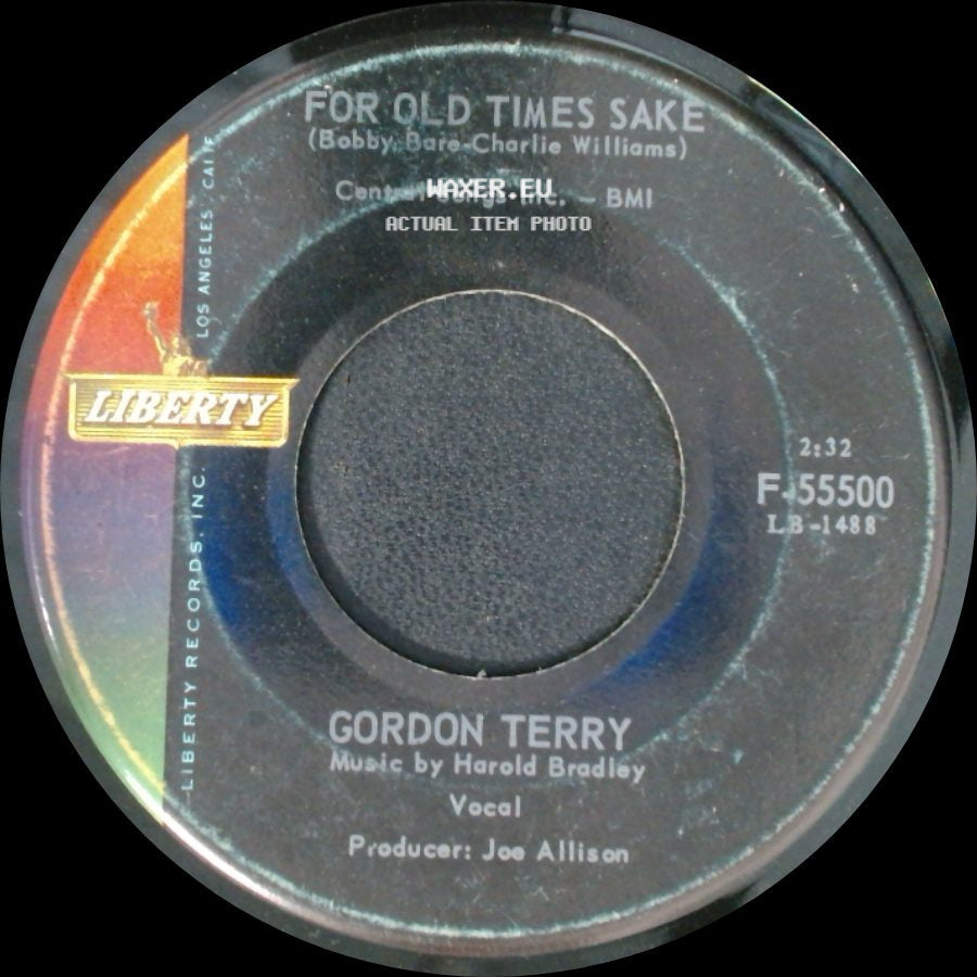 Gordon Terry - For Old Times Sake / Wild Honey side A