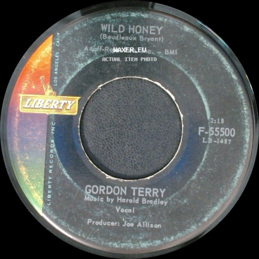 Gordon Terry - For Old Times Sake / Wild Honey side B
