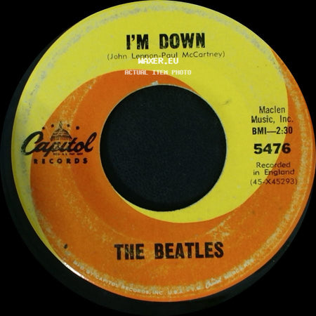 The Beatles - I'm Down / Help! side A